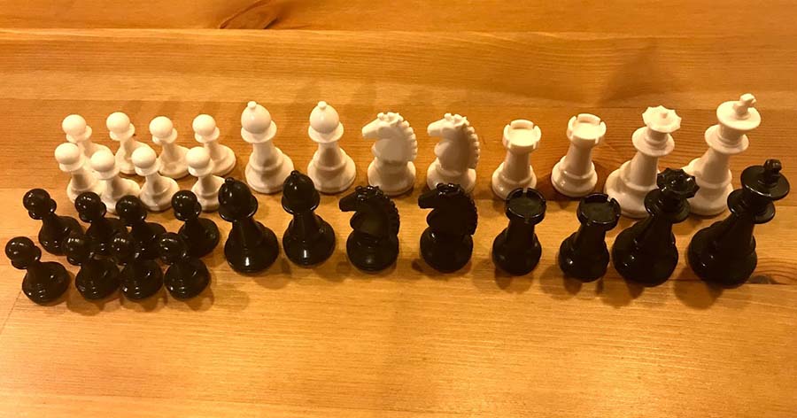 チェス　全部の駒