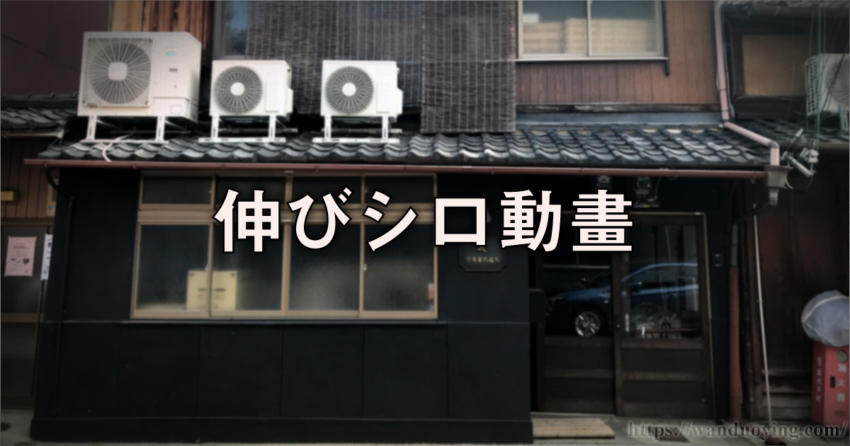 伸びシロ動畫
